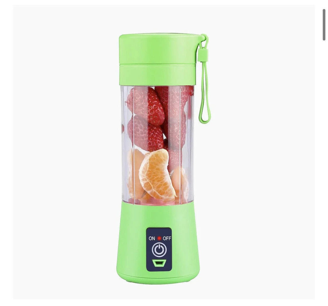 Portable Blender USB Rechargeable Personal Juicer Cup Mixer for Shakes and Smoothies