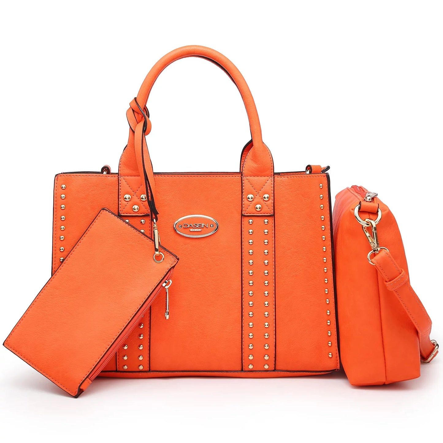 Women'S 3Pcs Handbag, Satchel Hobo Bag