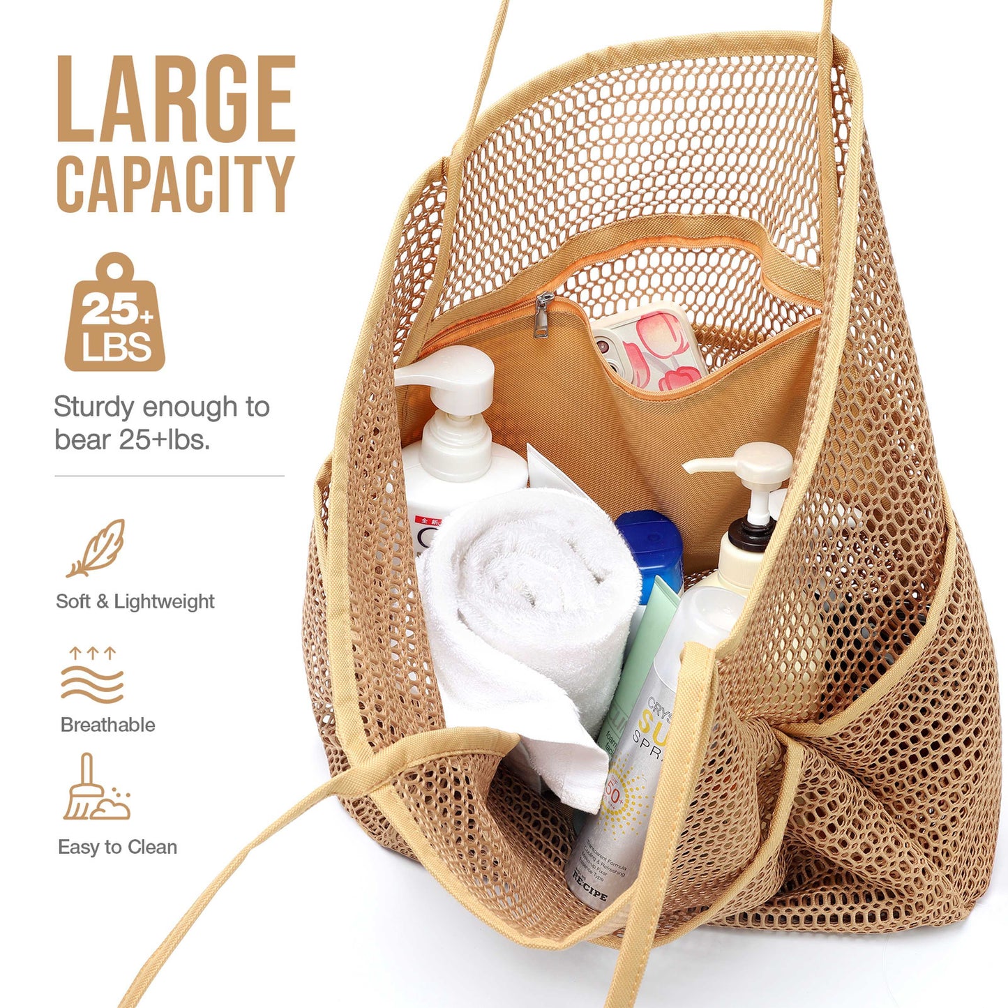 Mesh Beach Bag