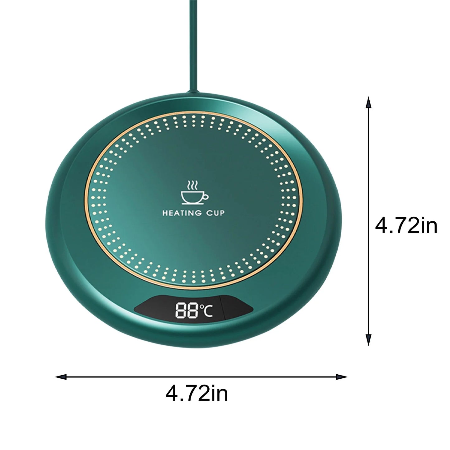 Mug & Coffee Warmer for Desk with 3 Temperature Settings