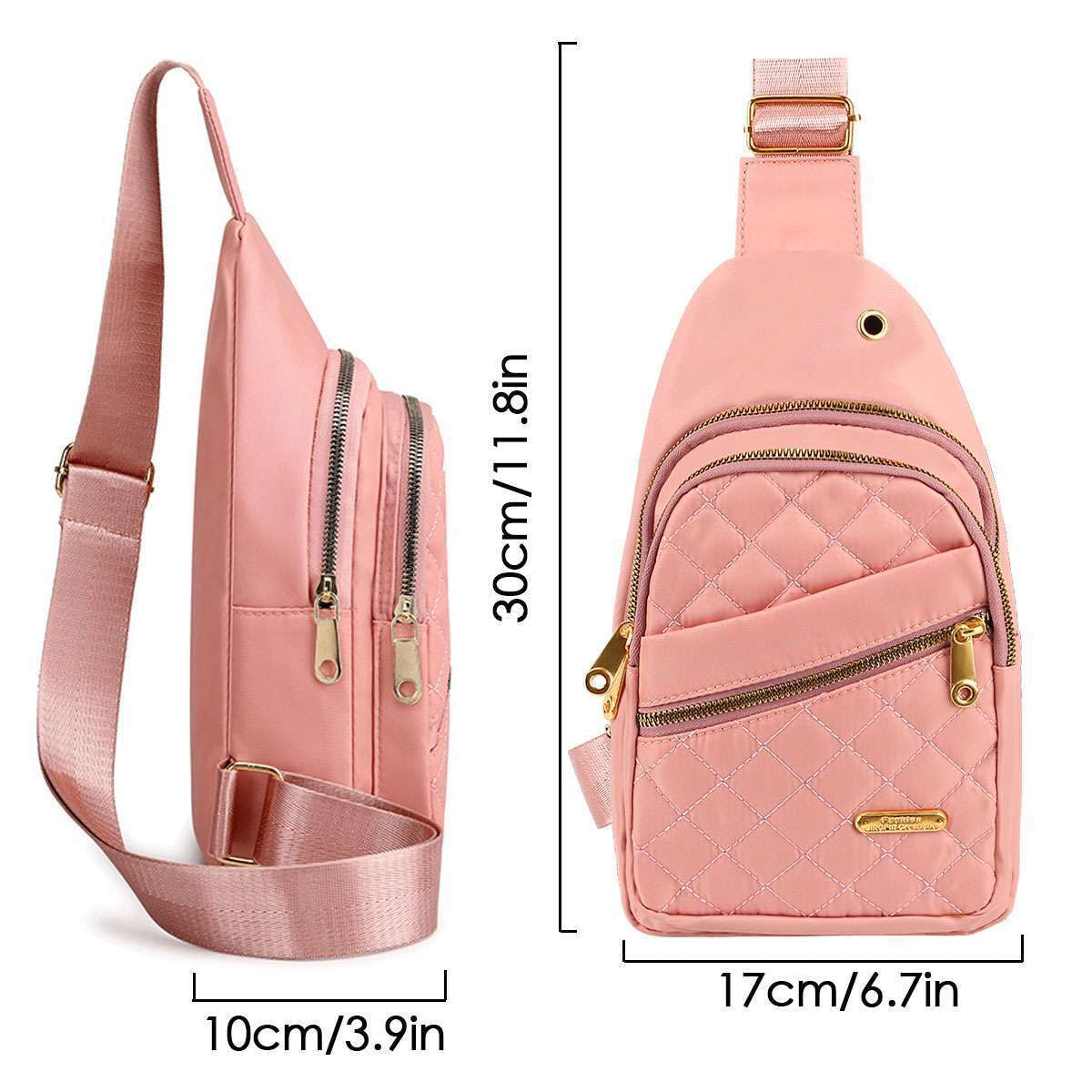 Women Crossbody Shoulder sport Bags, Chest Sling Backpack