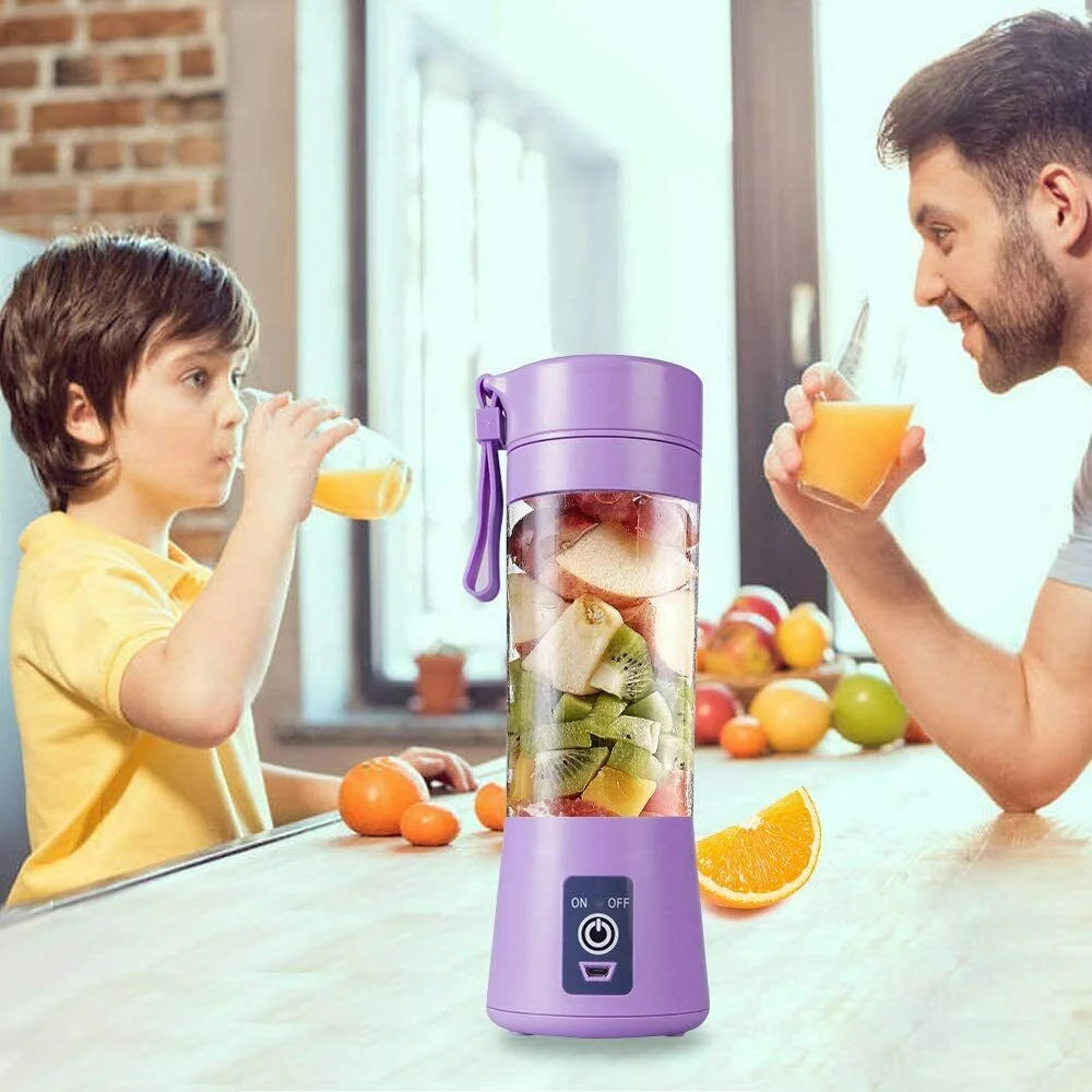 Portable Blender USB Rechargeable Personal Juicer.