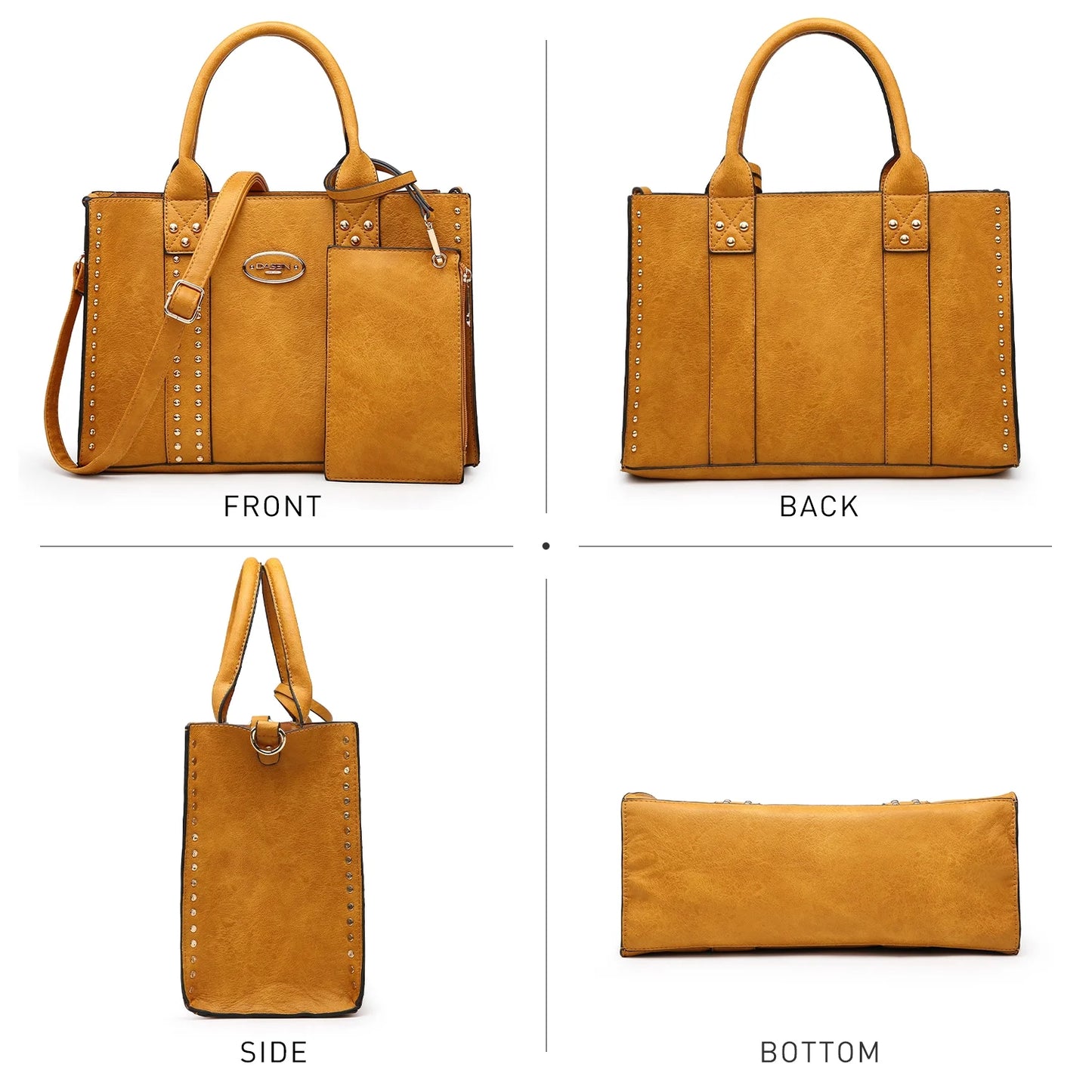 3Pcs Shoulder Tote Bag for Ladies