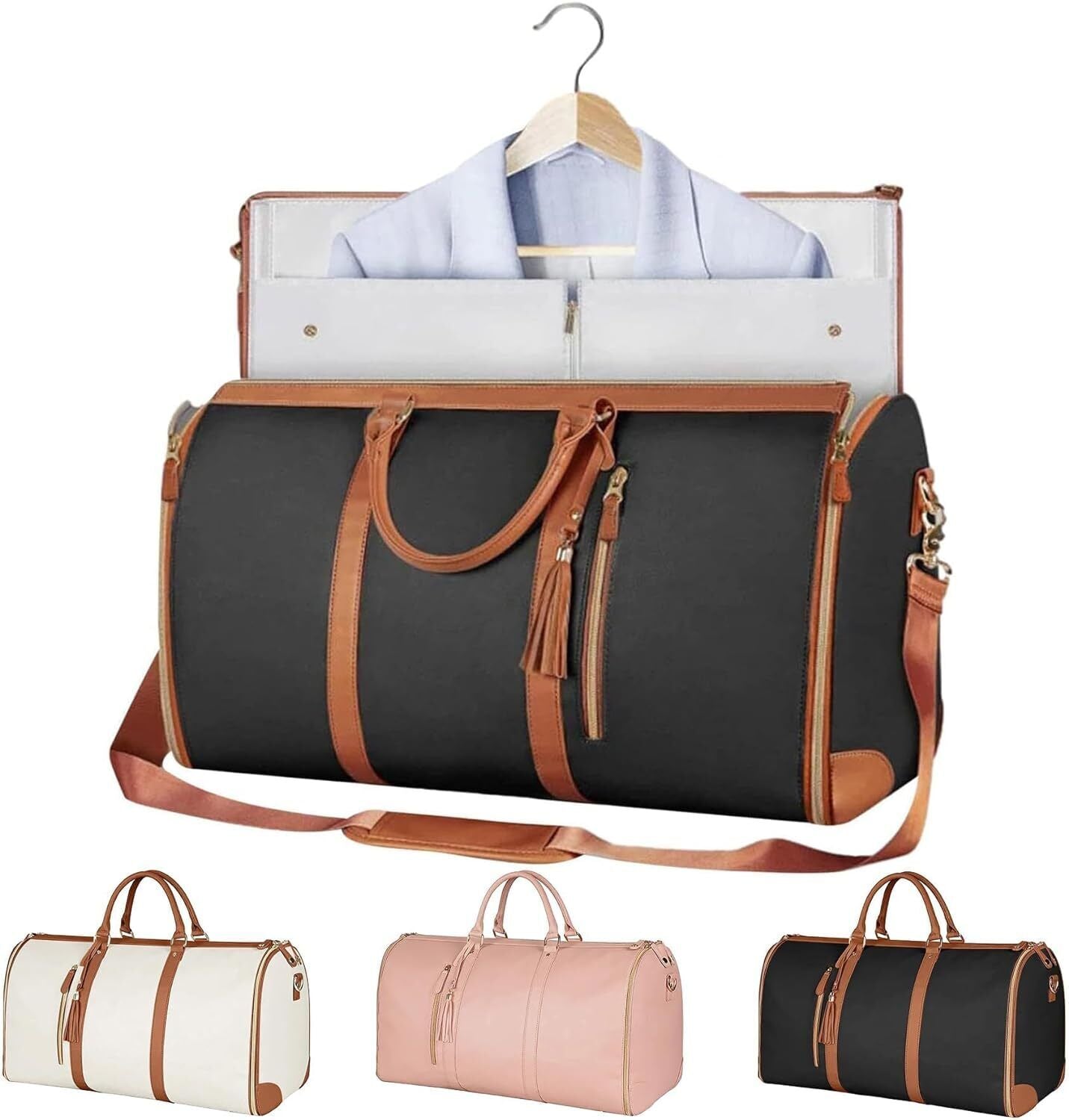 Luux Travel Bag. Carry on Convertible High Capacity Travel Bag