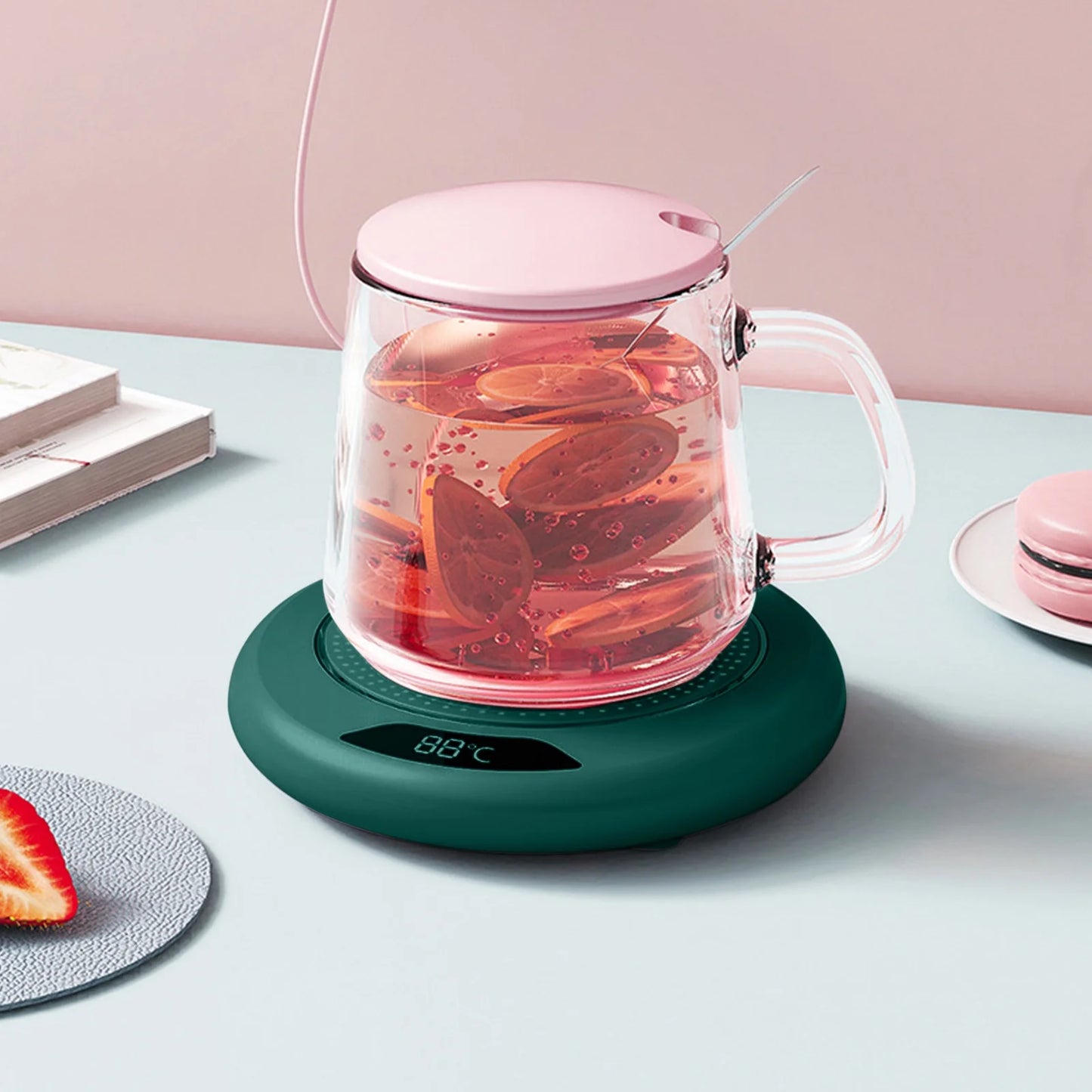 Mug & Coffee Warmer for Desk with 3 Temperature Settings