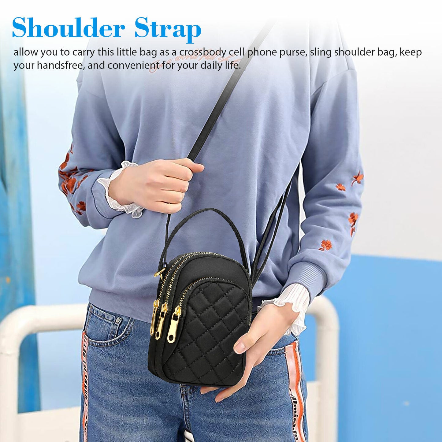 Women Shoulder Cross-Body Pouch