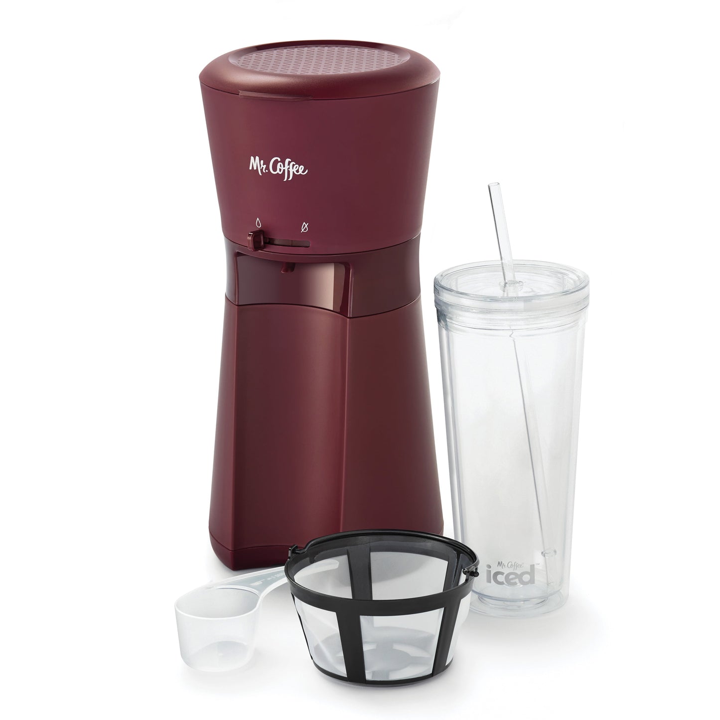 ® Iced™ Coffee Maker with Reusable Tumbler and Coffee Filter
