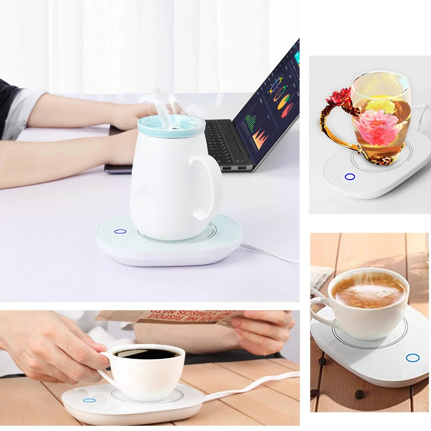 Coffee Mug Warmer for Desk with Auto Shut Off