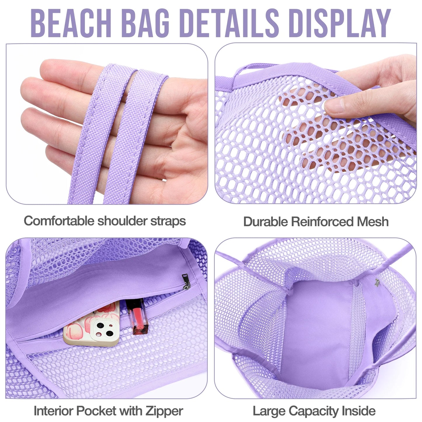 Mesh Beach bag