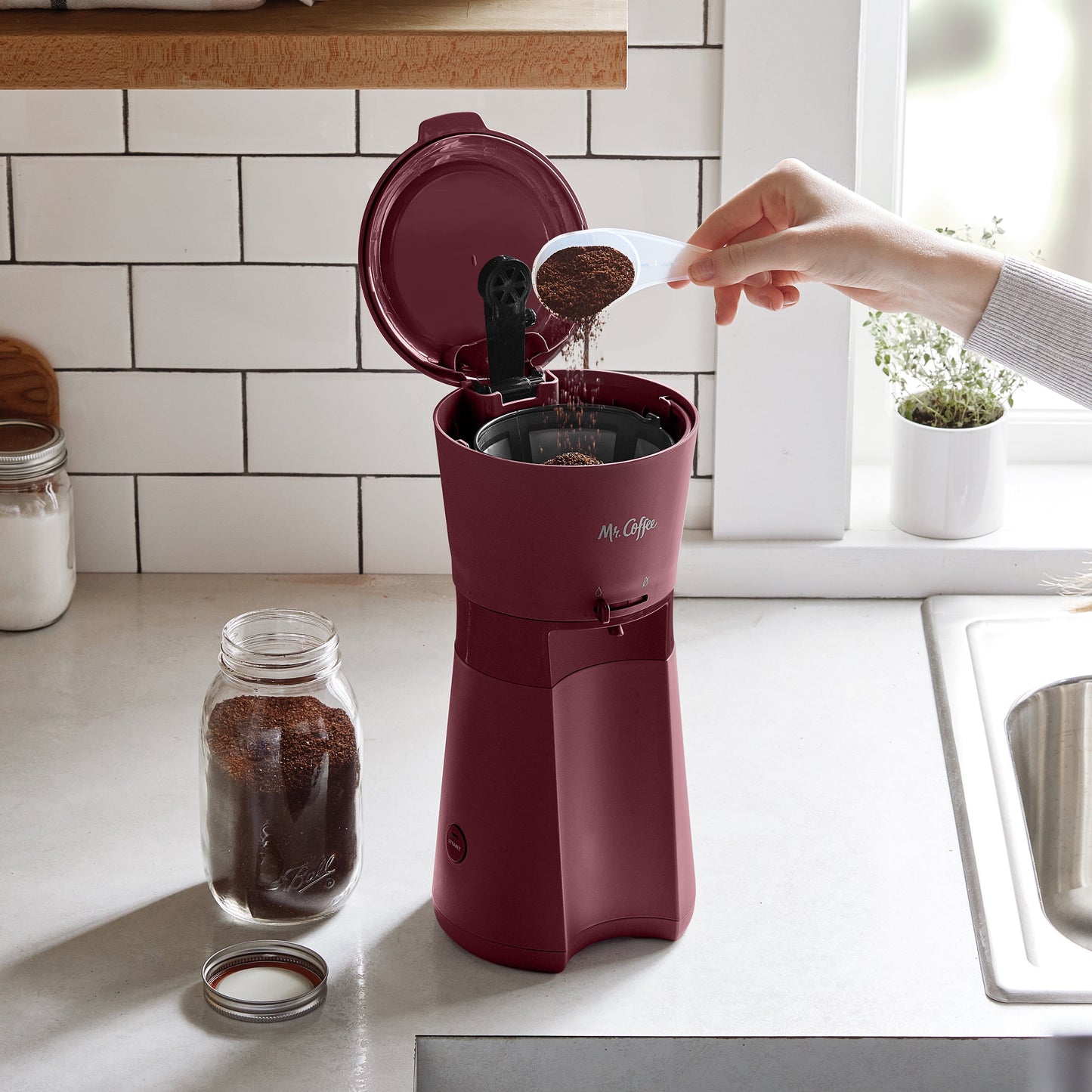 ® Iced™ Coffee Maker with Reusable Tumbler and Coffee Filter
