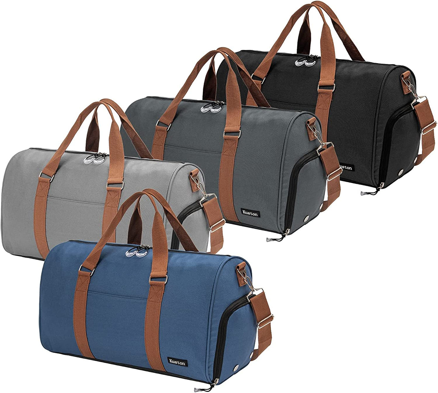 Travel Weekend Duffel Bag & Sports Gym bag w/shoe compartment & wet pocket.