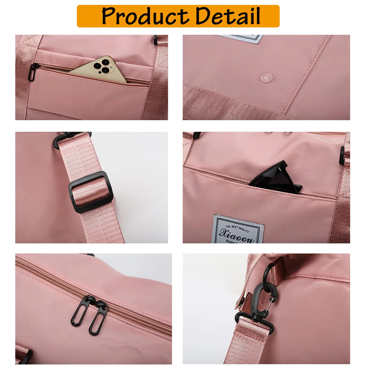 Travel Weekender Overnight Duffel Bag