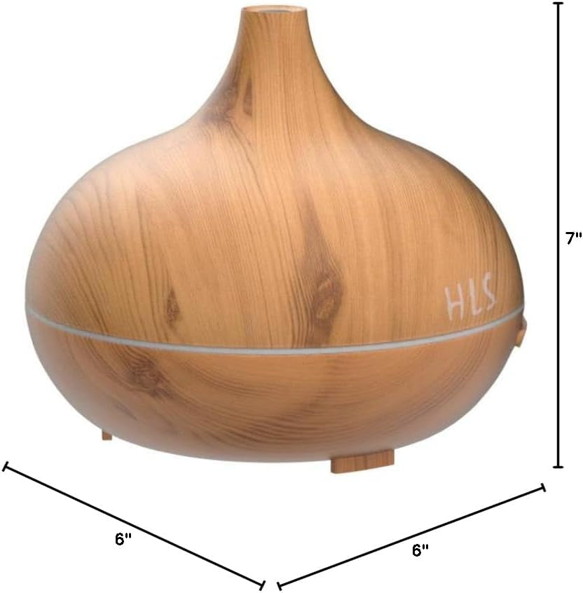 Aroma Diffusers for Large Rooms with 10 Essential Oil. Cool Mist Humidifier Vaporizer