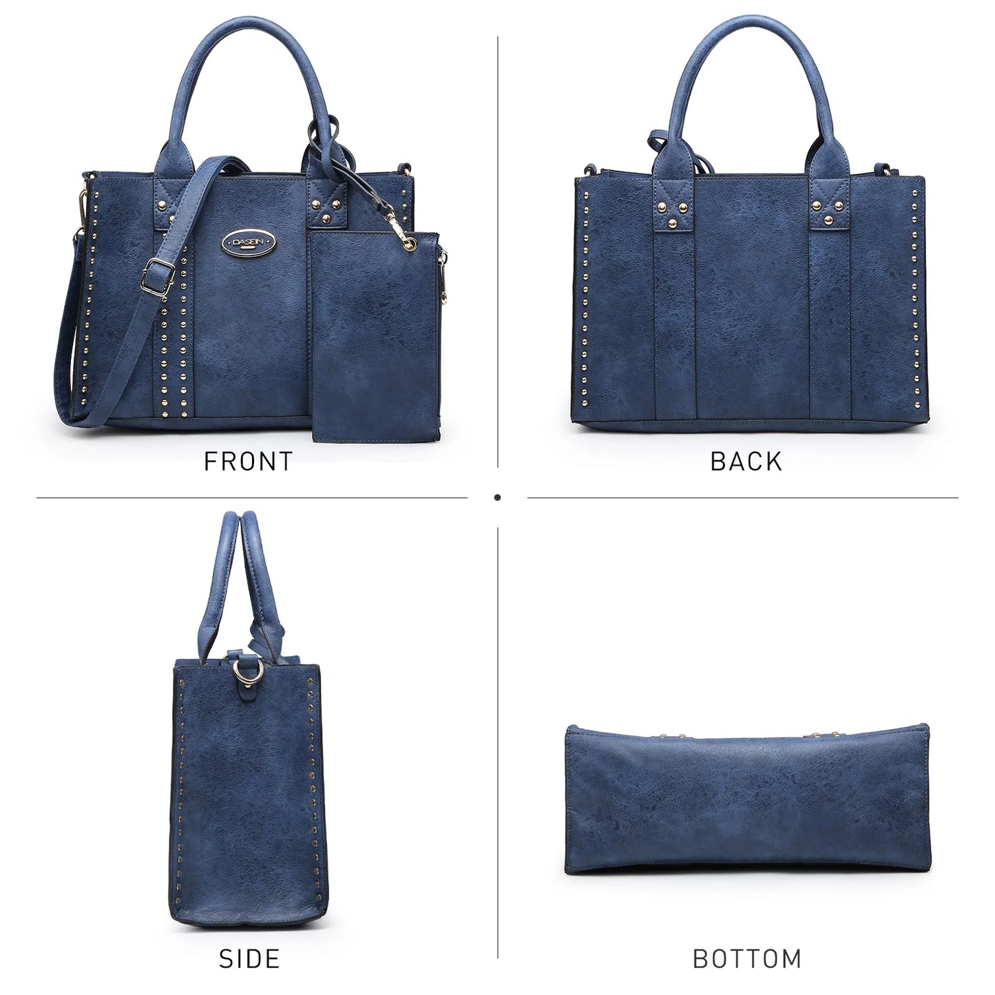 3Pcs Shoulder Tote Bag for Ladies