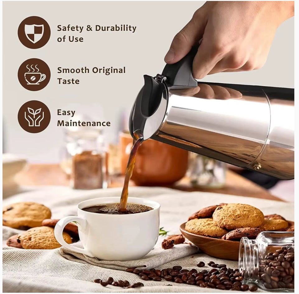 Moka Pot Caffe Machine Espresso Stove Top