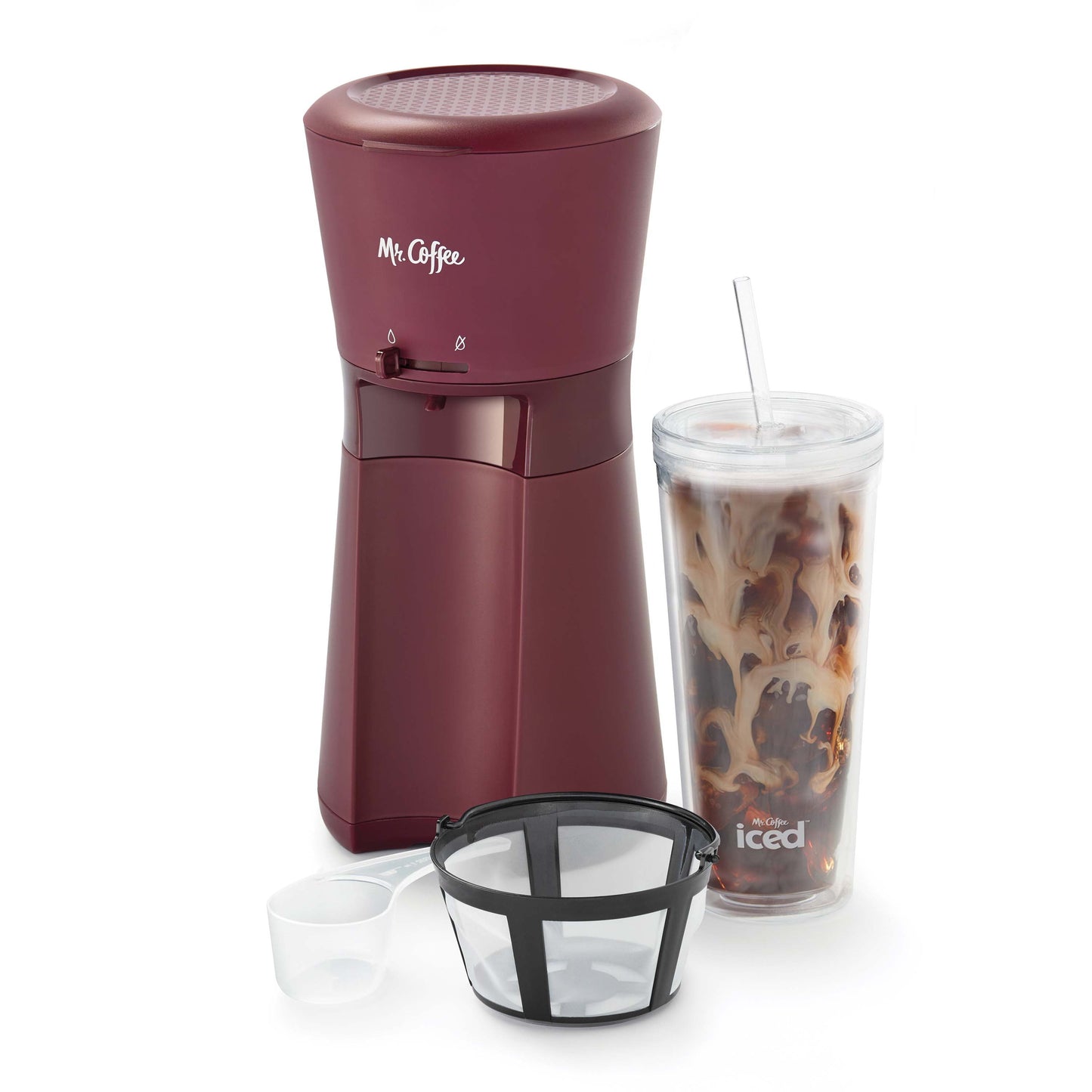 ® Iced™ Coffee Maker with Reusable Tumbler and Coffee Filter