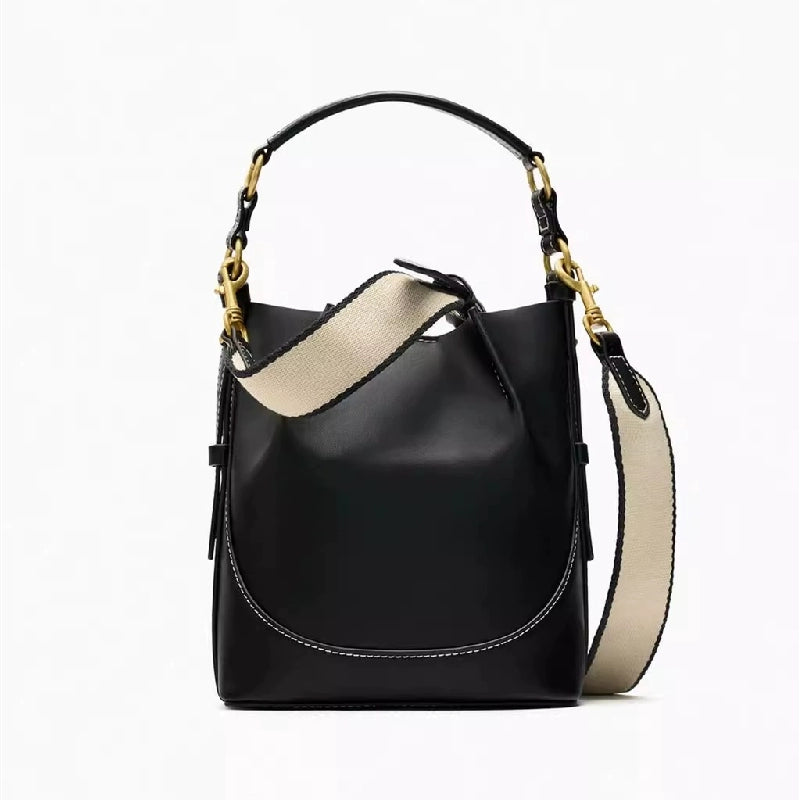 Women's Bag Ruched Satchel Bucket Bag