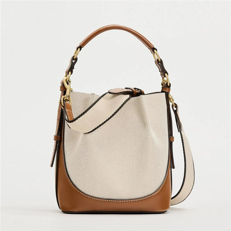 Women's Bag Ruched Satchel Bucket Bag