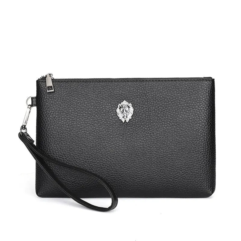 Soft Leather Men Casual Clutch Bag