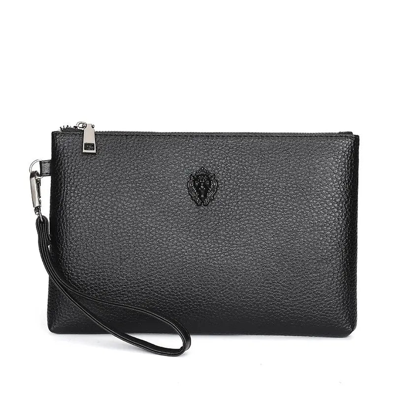 Soft Leather Men Casual Clutch Bag