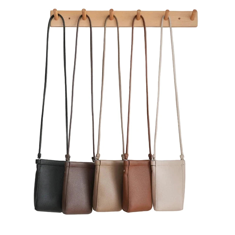 Leather Shoulder Crossbody Bags For Phone