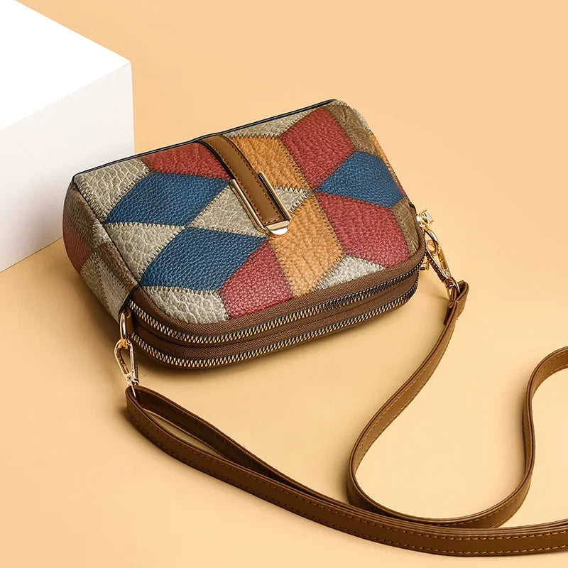 Color Block Shoulder / Crossbody Bags