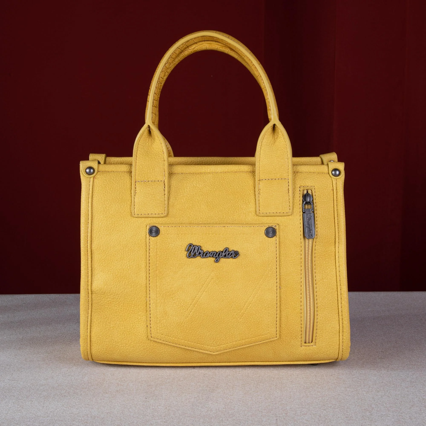 Wrangler Medium Tote Designer Satchel Handbags