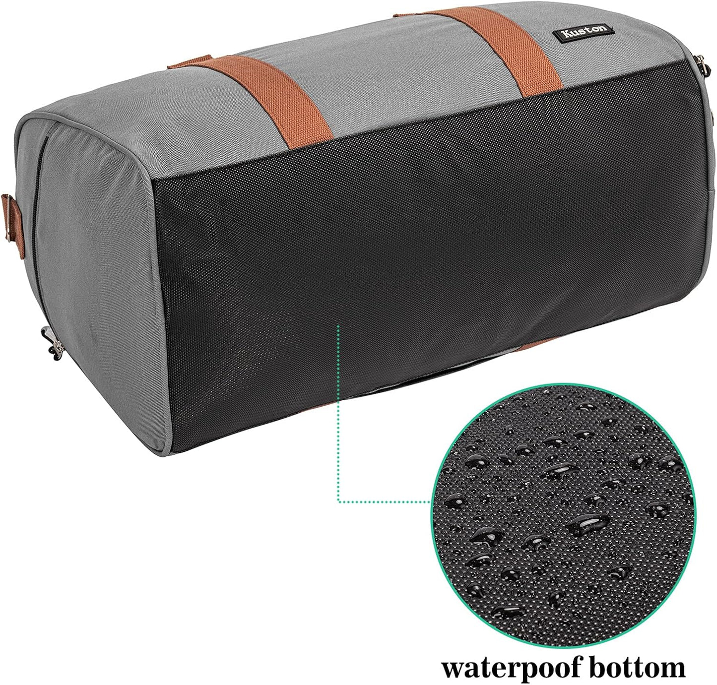 Travel Weekend Duffel Bag & Sports Gym bag w/shoe compartment & wet pocket.
