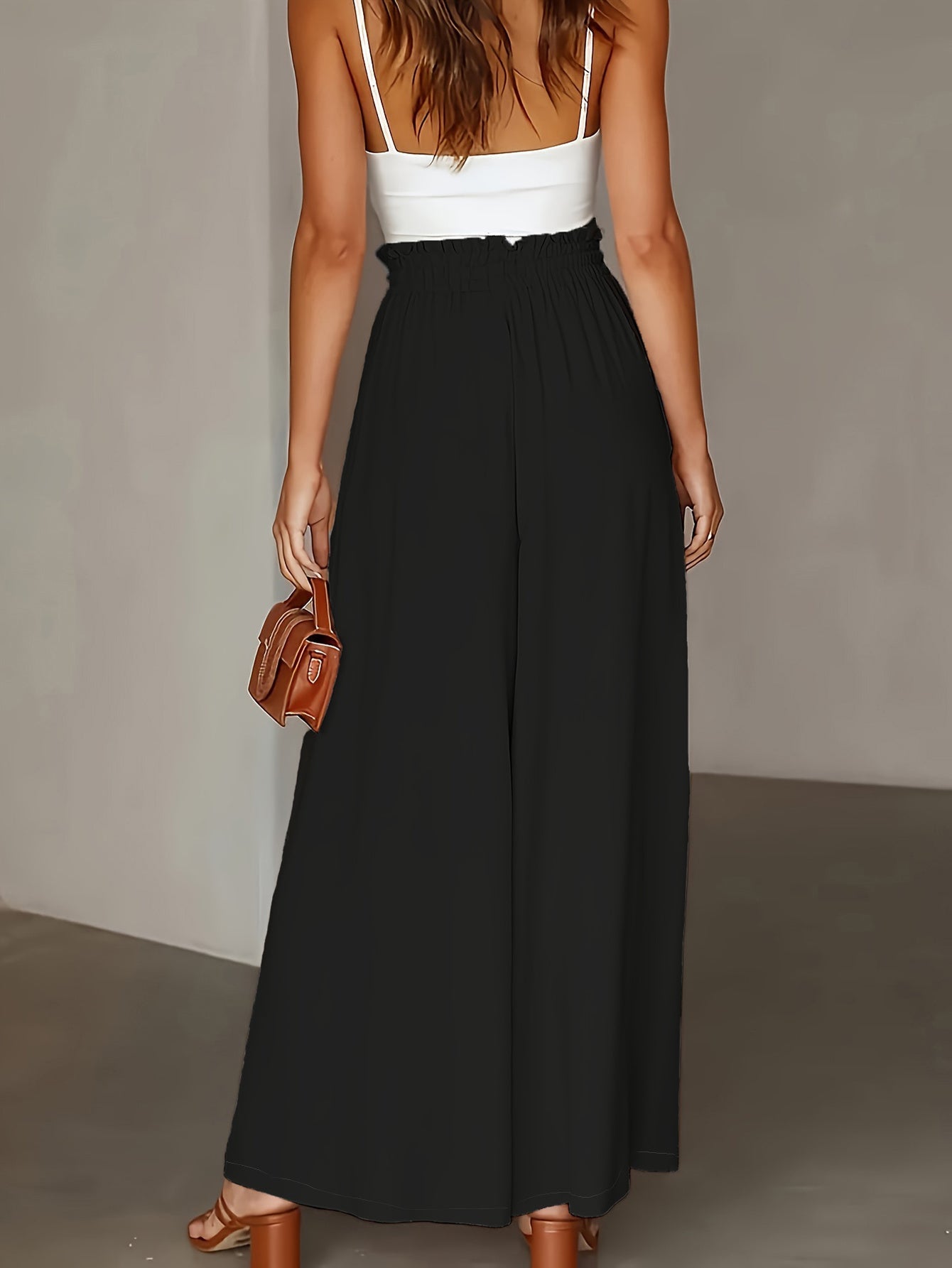 Plus Size Women Stylish Comfortable Wide Leg Pants