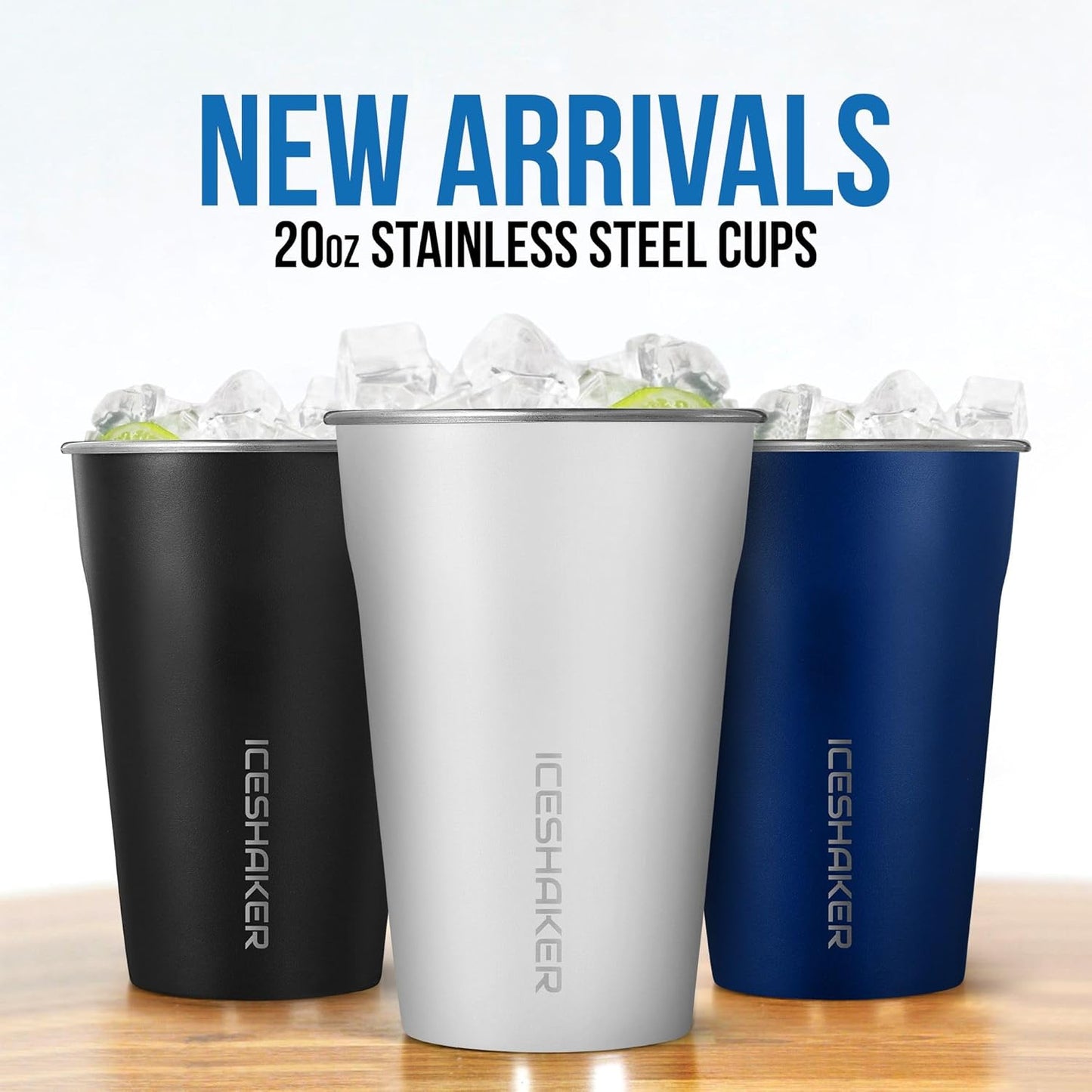 Insulated Stainless Steel Shaker Bottle | 26Oz