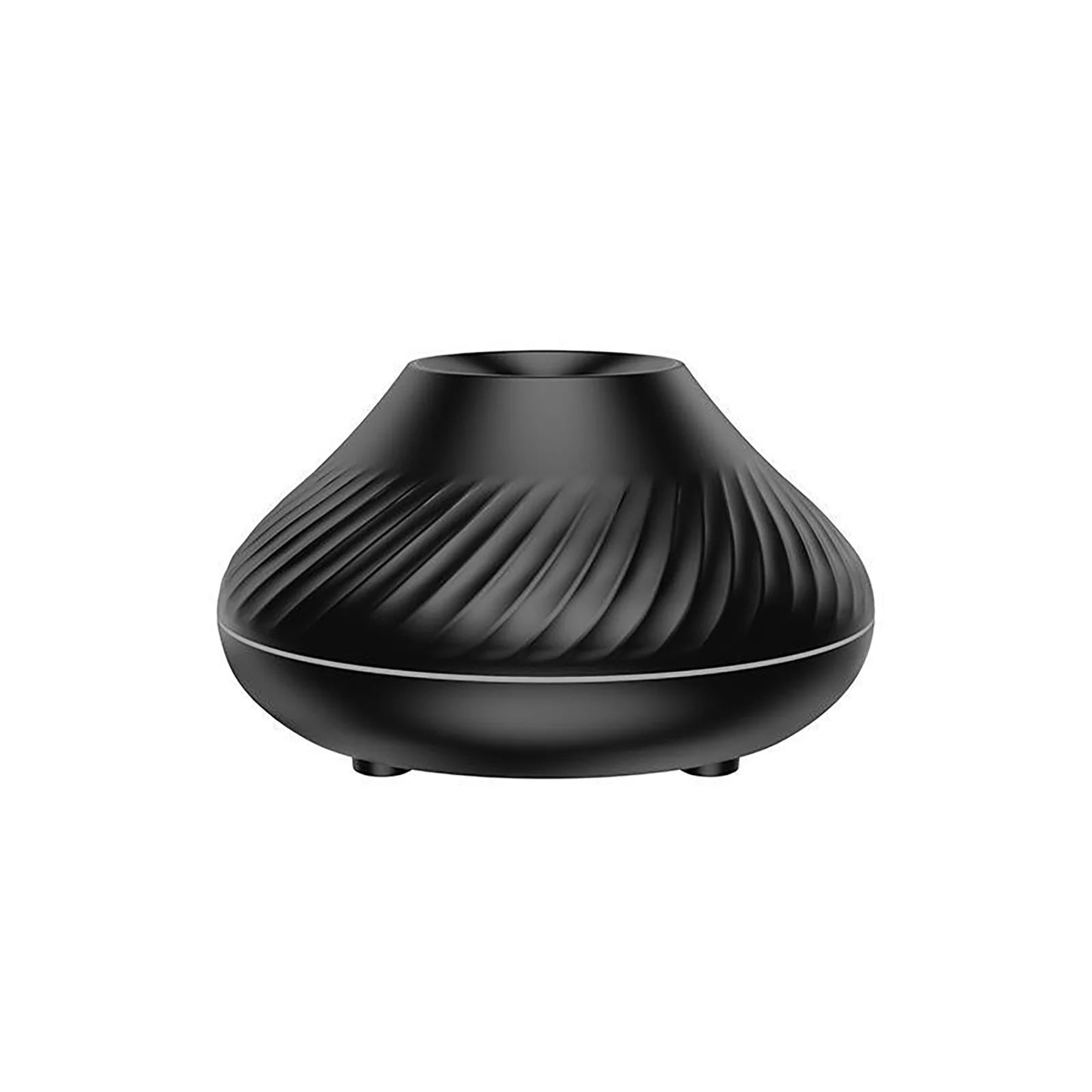 Flame Air Diffuser, 130ML Essential Oil Flame Diffuser Humidifier with Fire LED Light, No Water Auto off Protection