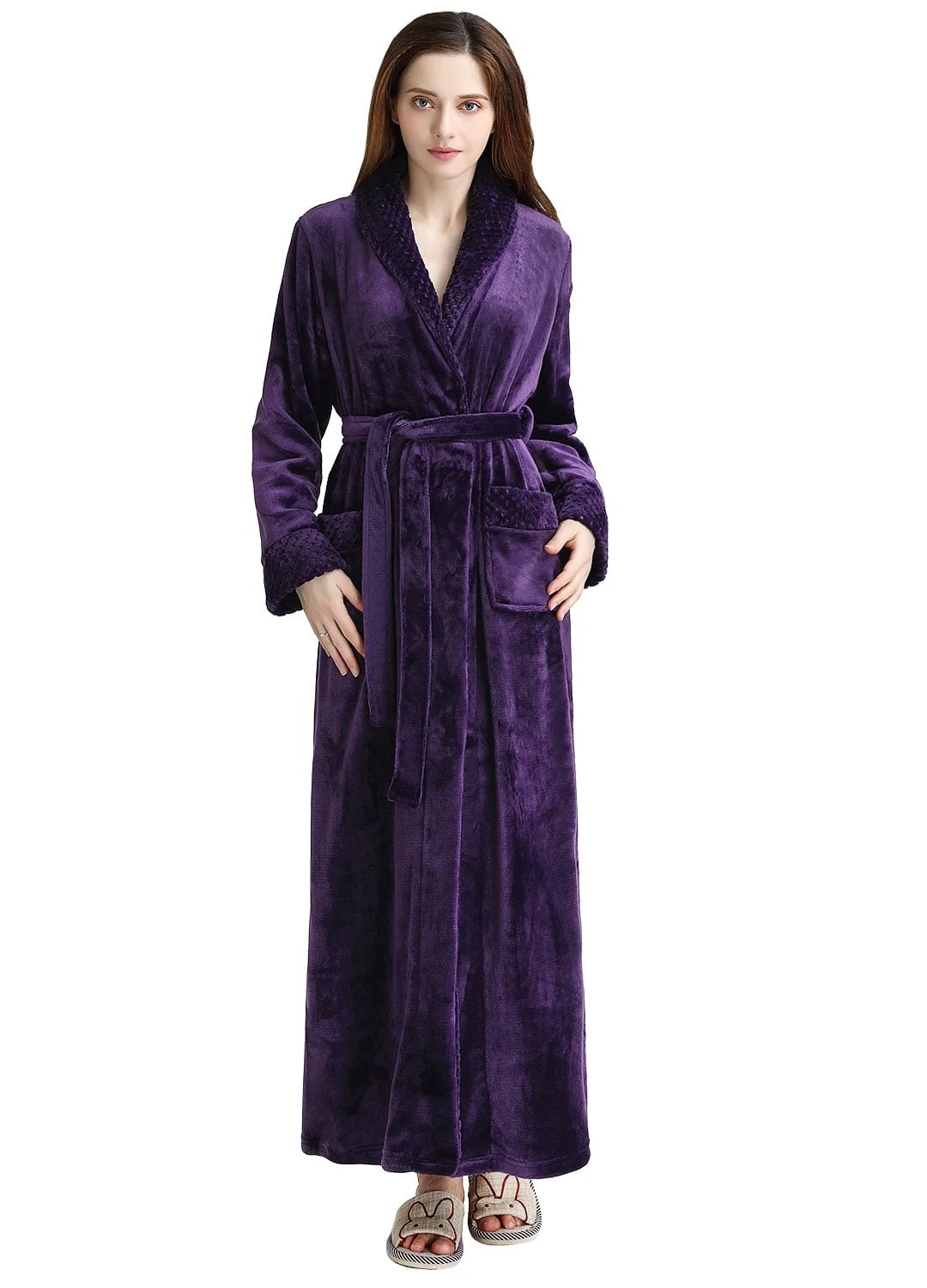 Long Comfy Soft Spa Bath Robe