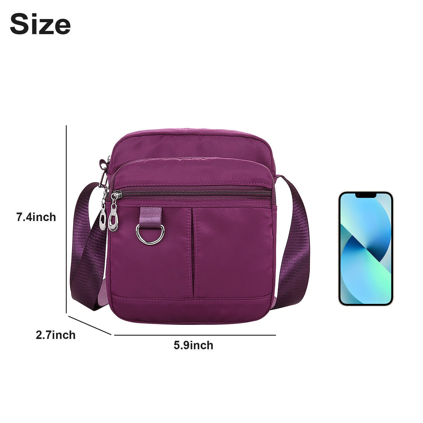 Waterproof Messenger Cross Body Ladies Handbag