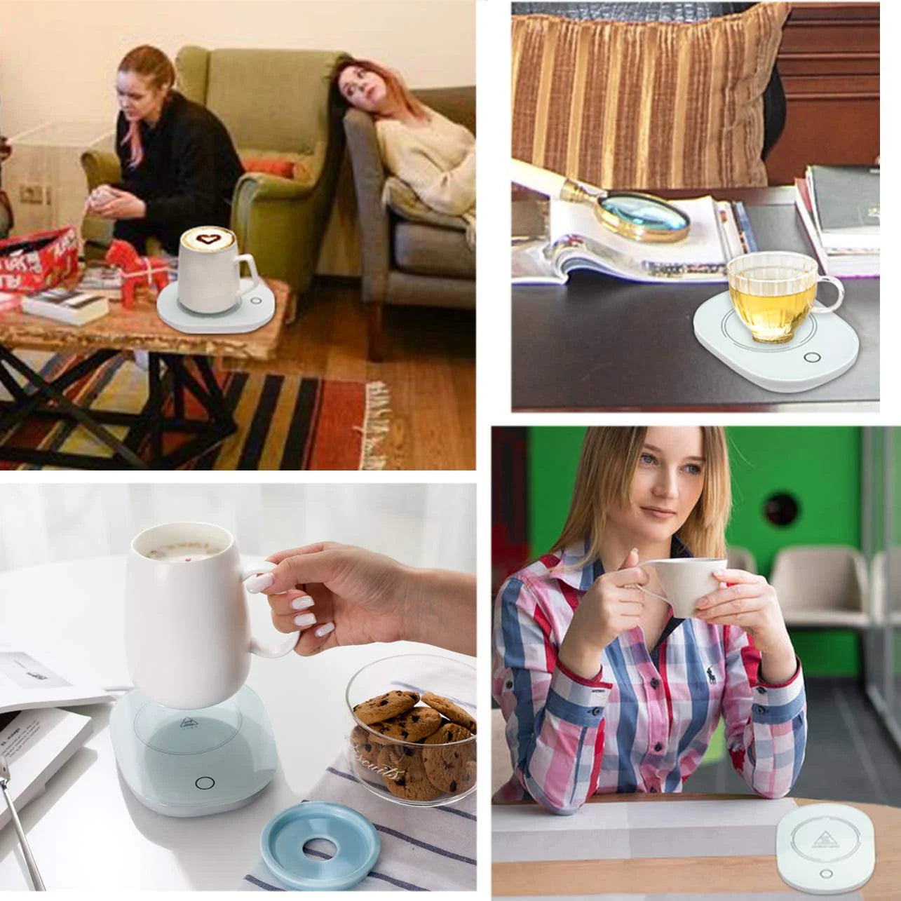 Coffee Mug Warmer for Desk with Auto Shut Off