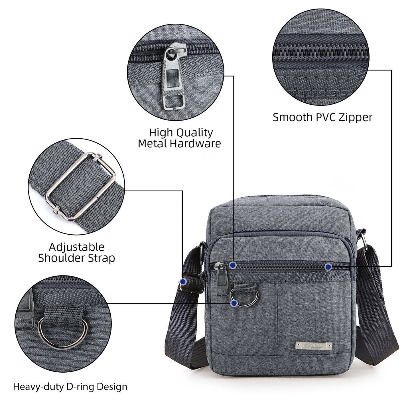 Waterproof Messenger Cross Body Ladies Handbag