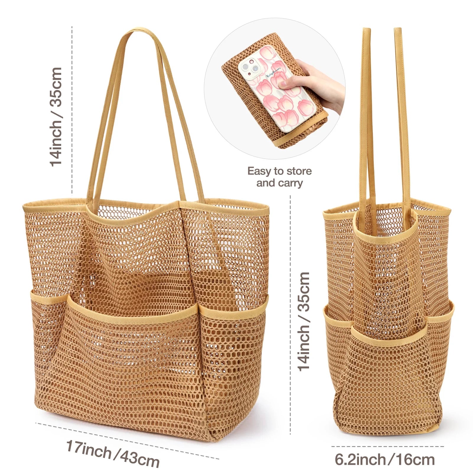 Mesh Beach Bag 