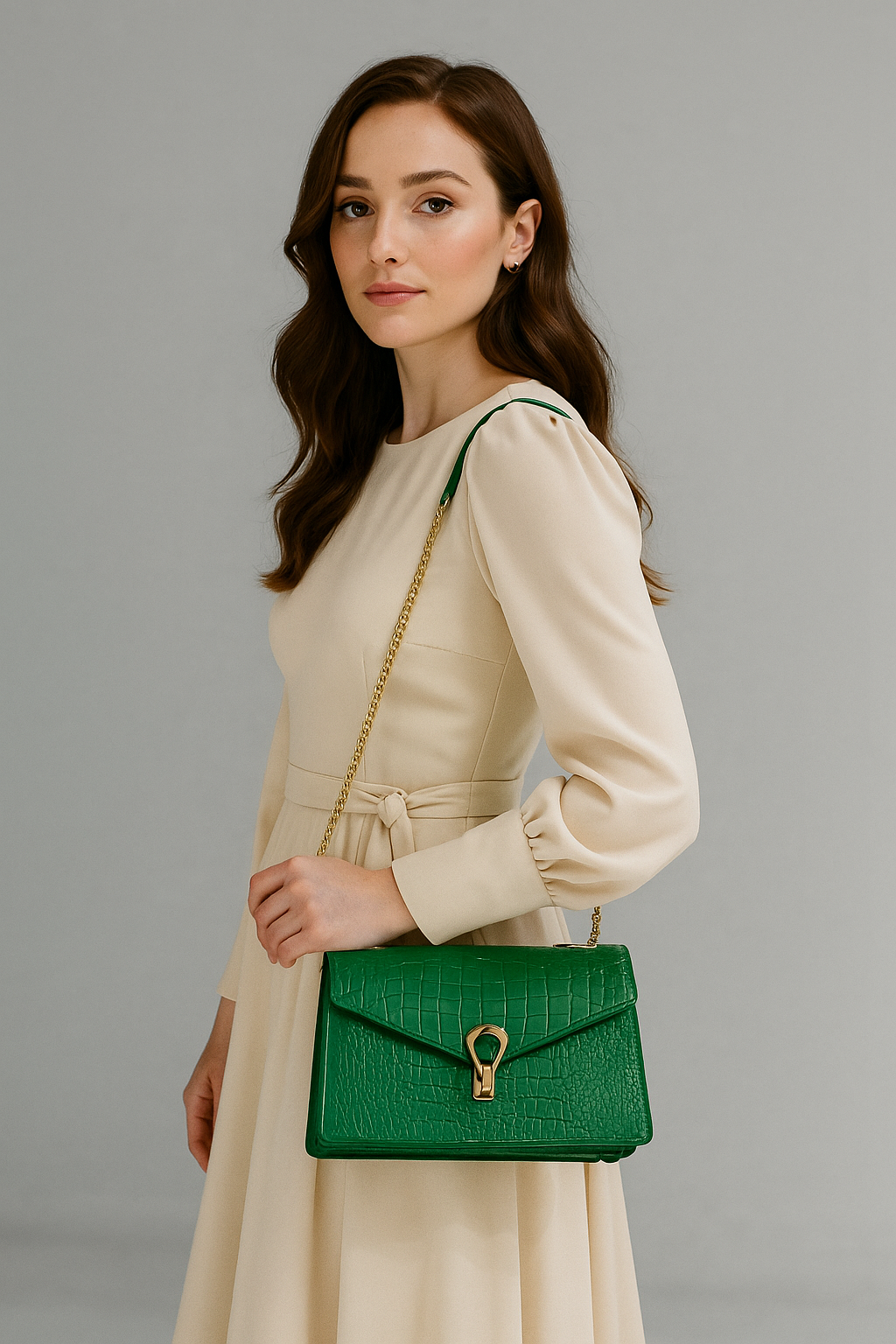 Crocodile Pattern Shoulder Bags