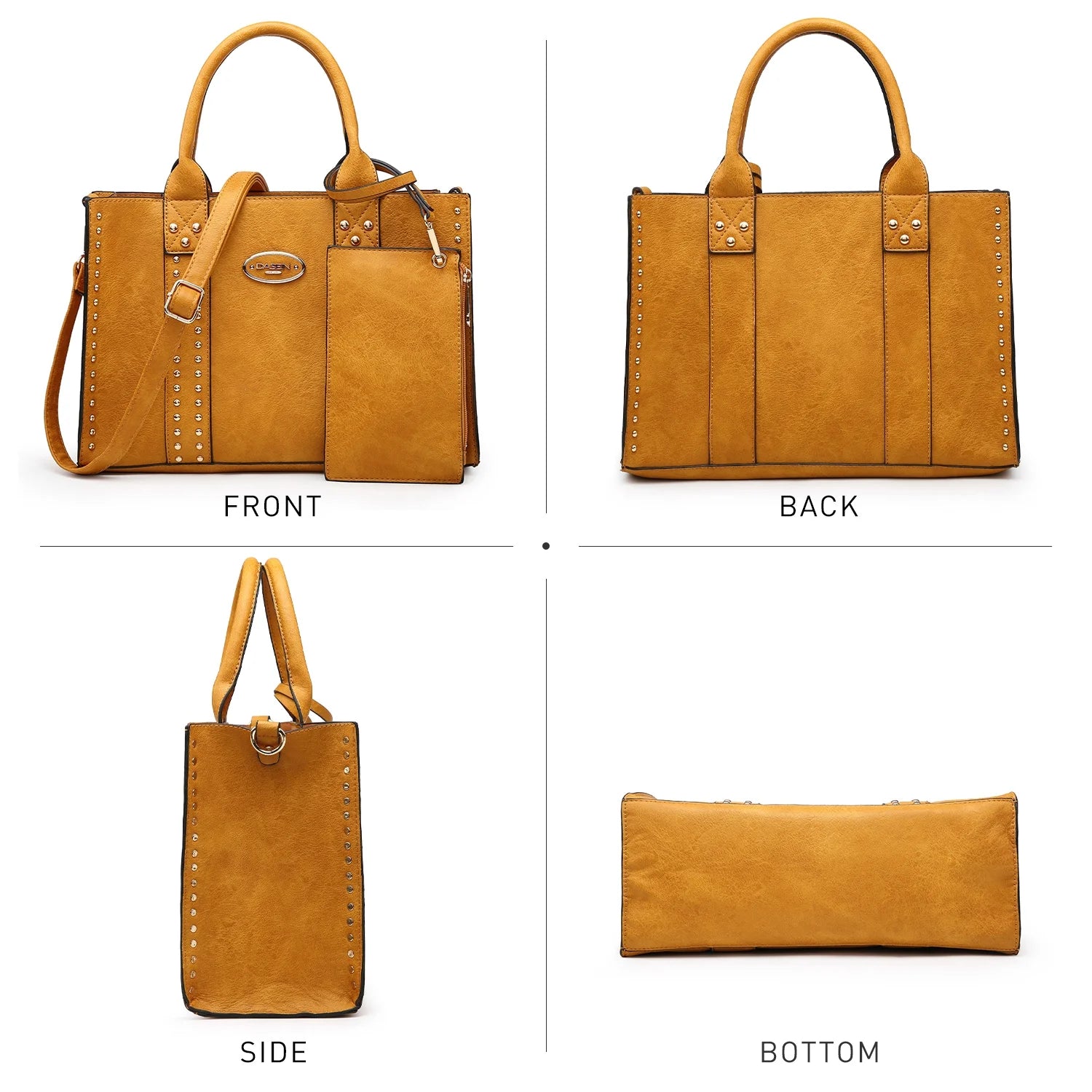 3Pcs Shoulder Tote Bag for Ladies