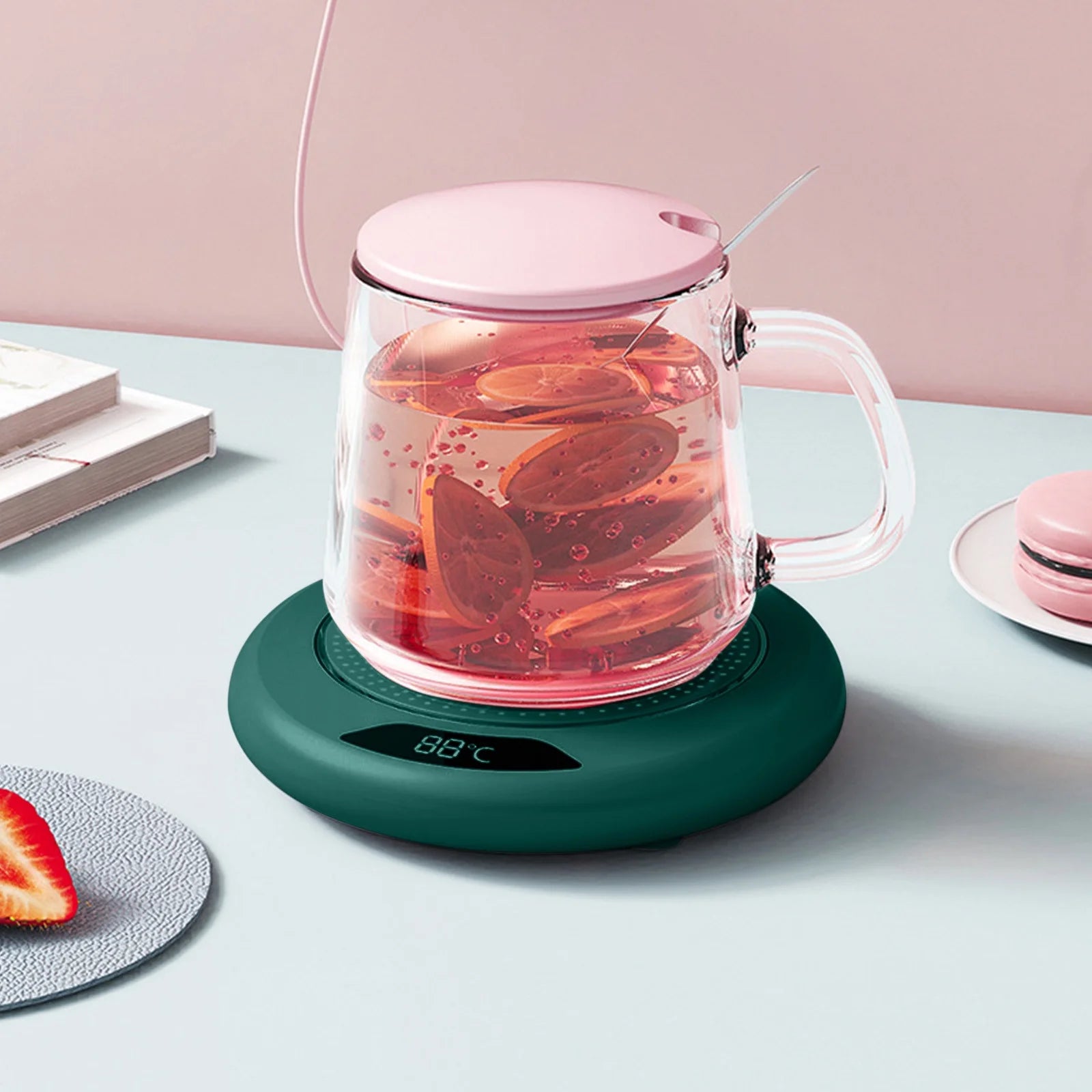 Mug & Coffee Warmer  for Desk with 3 Temperature Settings