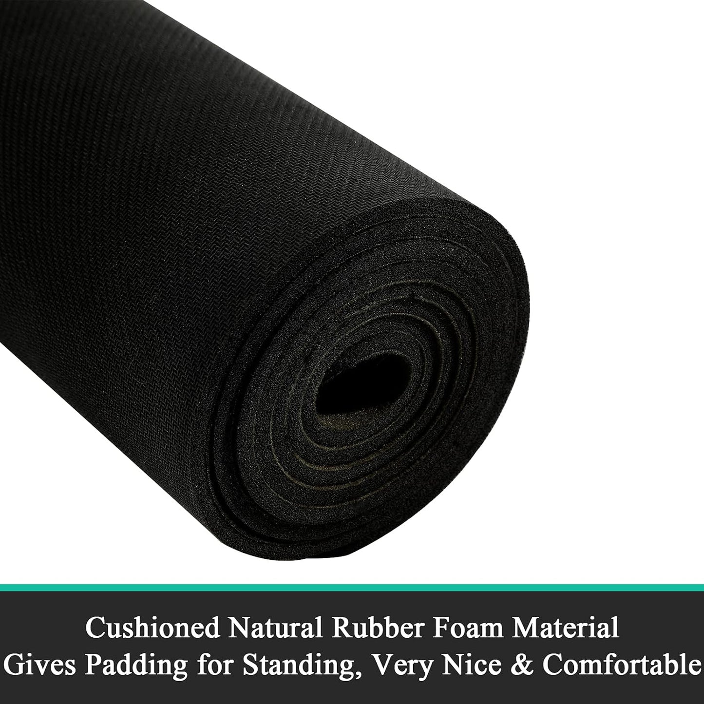 Farmhouse Laundry Room Rug Runner 20"X48" Rubber Non Slip Mats for Floor Entryway, Bathroom, Hallway Mudroom