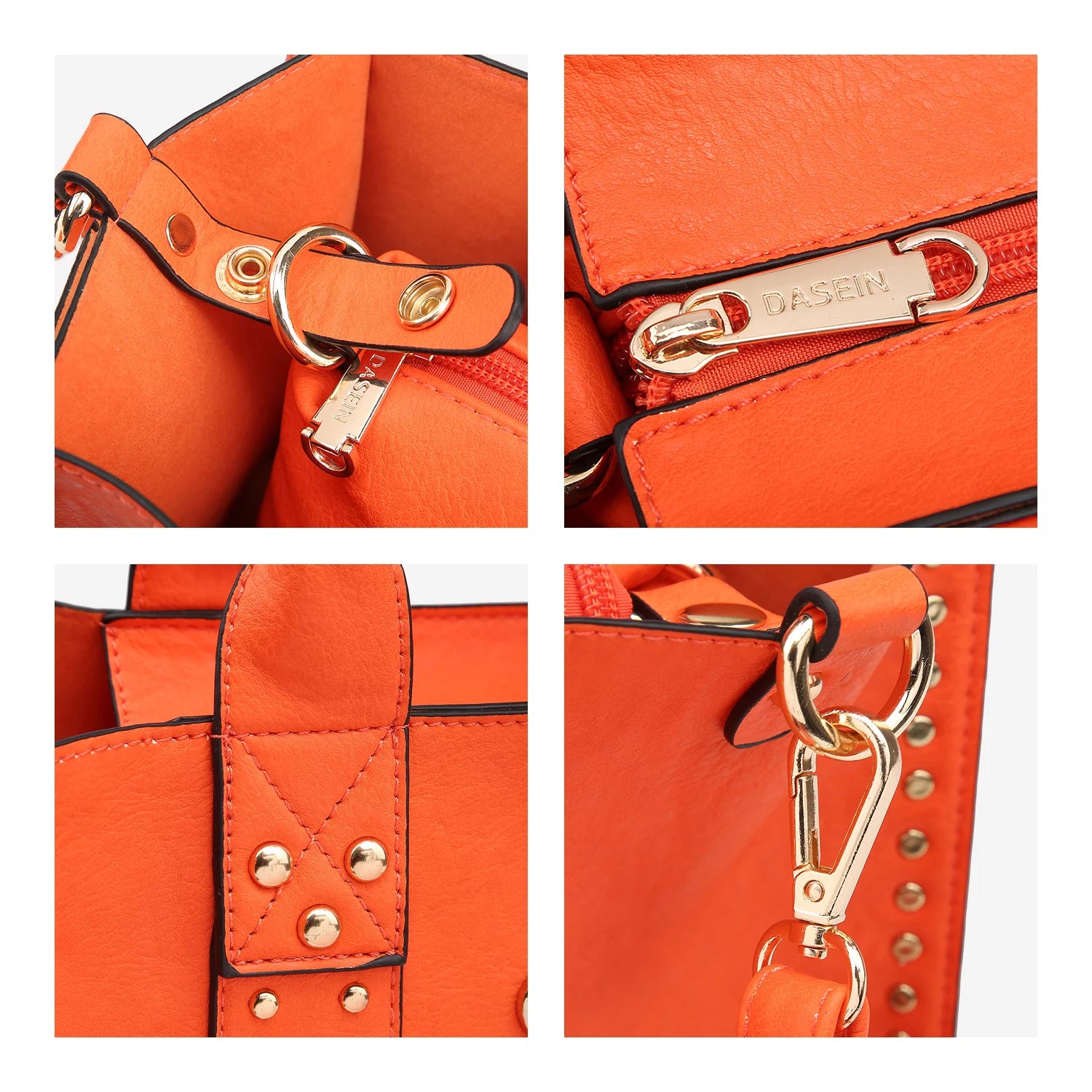 Women'S 3Pcs Handbag, Satchel Hobo Bag 