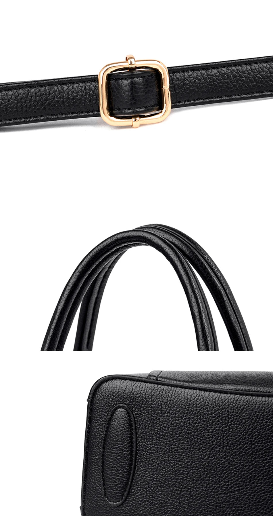 Luxury Soft Leather Shoulder Handbags