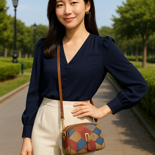 Color Block Shoulder / Crossbody Bags