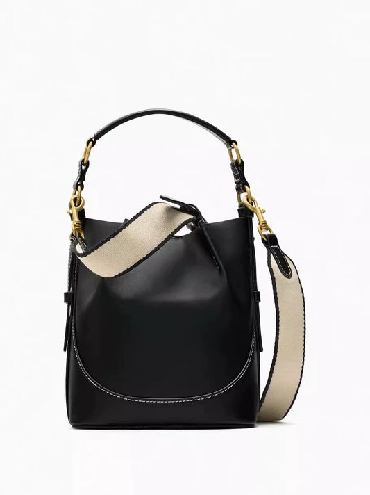 Women's Bag Ruched Satchel Bucket Bag