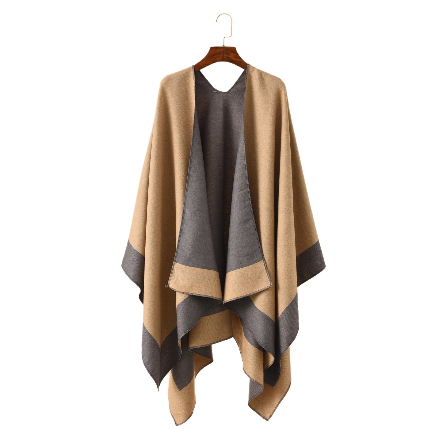 Women Cashmere Shawl Double-sided