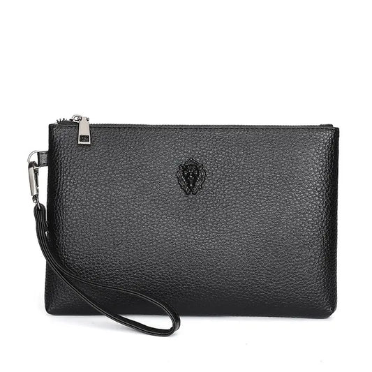 Soft Leather Men Casual Clutch Bag