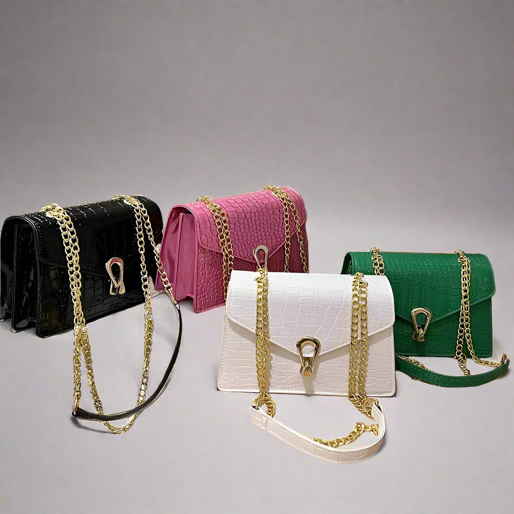 Crocodile Pattern Shoulder Bags