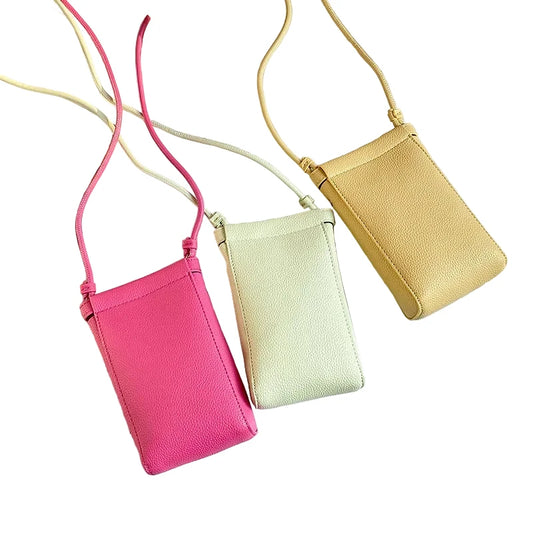 Leather Shoulder Crossbody Bags For Phone