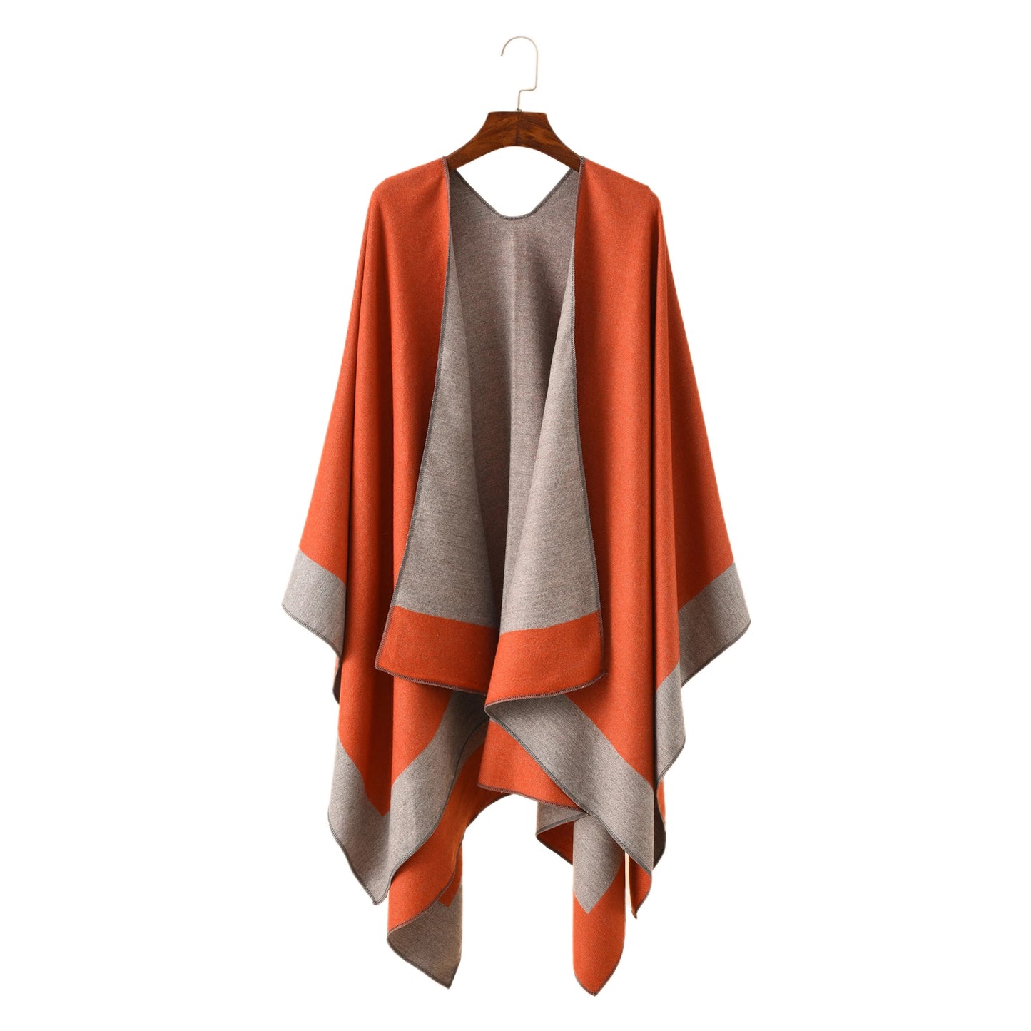 Women Cashmere Shawl Double-sided