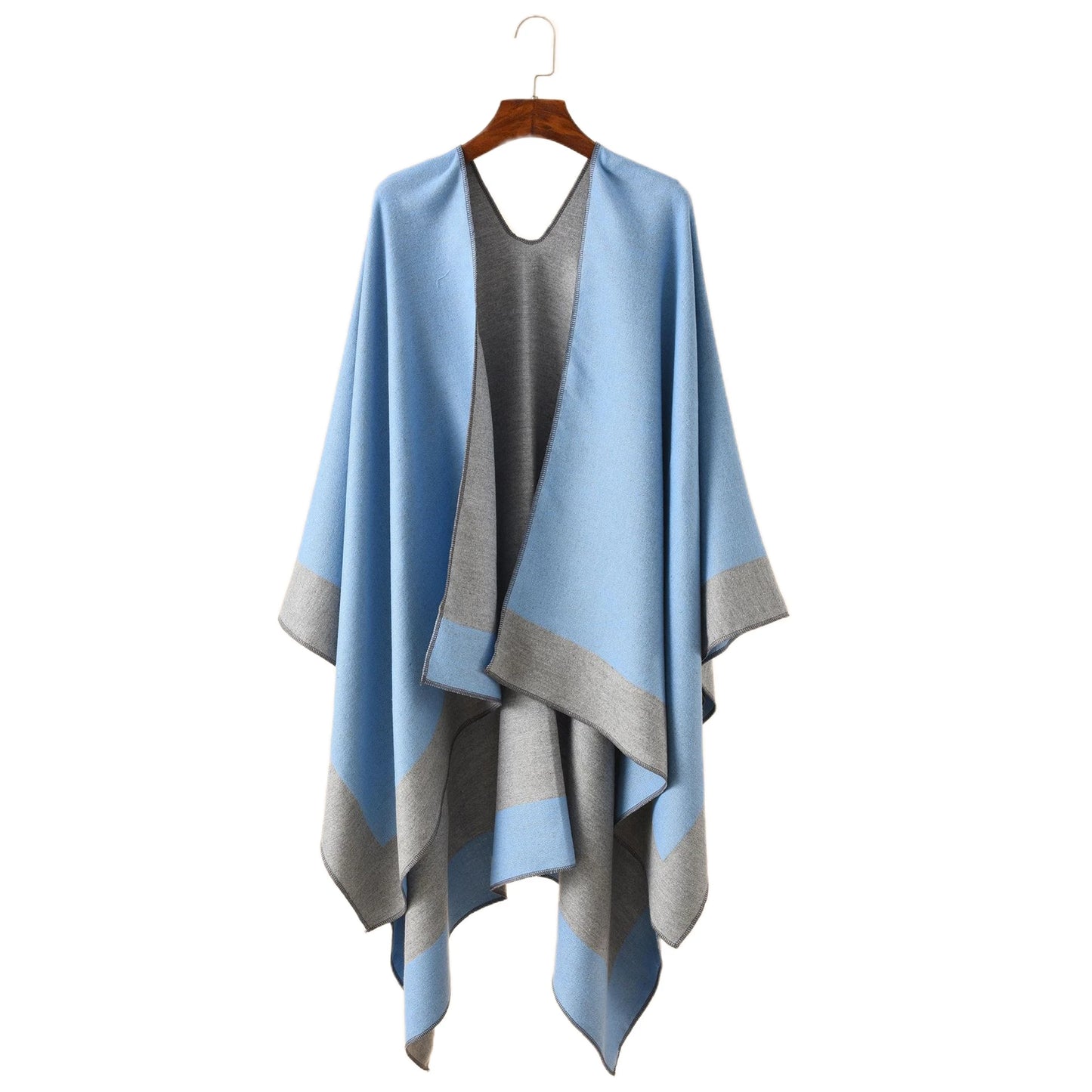 Women Cashmere Shawl Double-sided